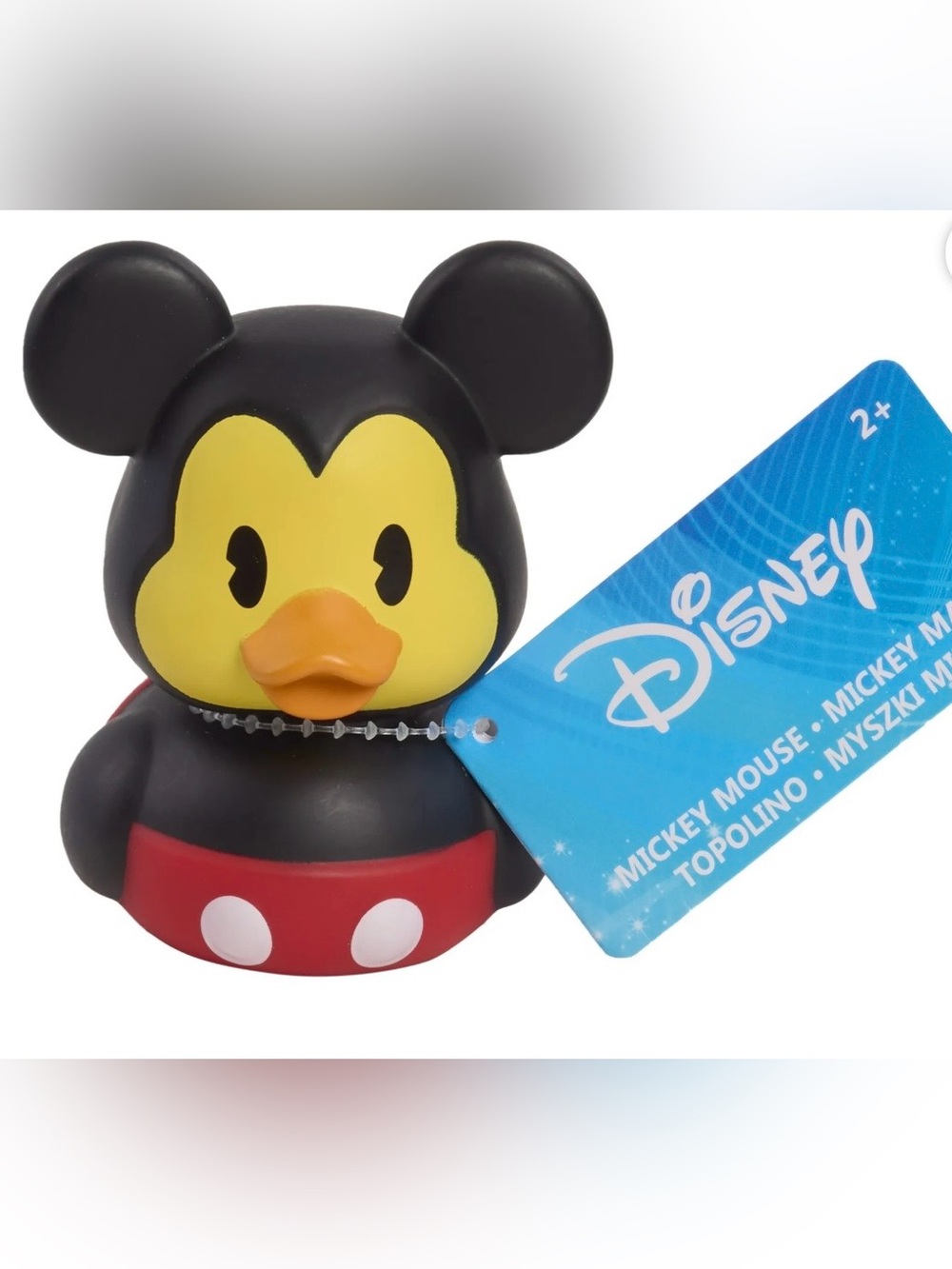 NWT Disney Mickey Mouse mini rubber duck